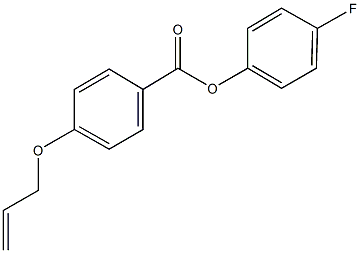 4-fluorophenyl 4-(allyloxy)benzoate|