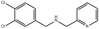 N-(3,4-dichlorobenzyl)-N-(2-pyridinylmethyl)amine Structure