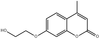 7-(2-hydroxyethoxy)-4-methyl-2H-chromen-2-one Structure