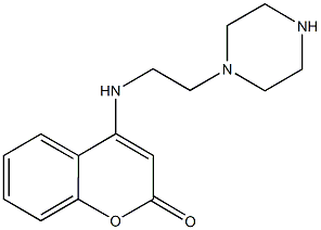 4-{[2-(1-piperazinyl)ethyl]amino}-2H-chromen-2-one|