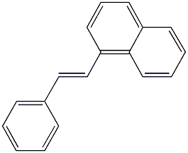 1-(2-phenylvinyl)naphthalene