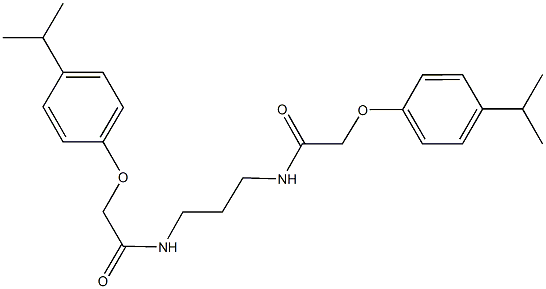 2-(4-isopropylphenoxy)-N-(3-{[(4-isopropylphenoxy)acetyl]amino}propyl)acetamide