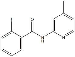 2-iodo-N-(4-methyl-2-pyridinyl)benzamide