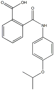 2-[(4-isopropoxyanilino)carbonyl]benzoic acid