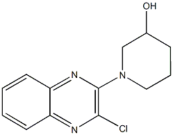 1-(3-chloro-2-quinoxalinyl)-3-piperidinol