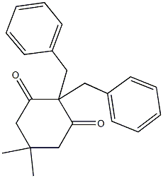 2,2-dibenzyl-5,5-dimethyl-1,3-cyclohexanedione