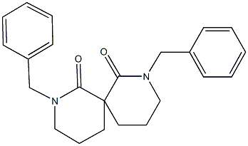 2,8-dibenzyl-2,8-diazaspiro[5.5]undecane-1,7-dione