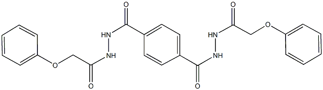 2-phenoxy-N'-(4-{[2-(phenoxyacetyl)hydrazino]carbonyl}benzoyl)acetohydrazide