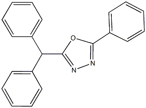 2-benzhydryl-5-phenyl-1,3,4-oxadiazole