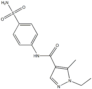 N-[4-(aminosulfonyl)phenyl]-1-ethyl-5-methyl-1H-pyrazole-4-carboxamide