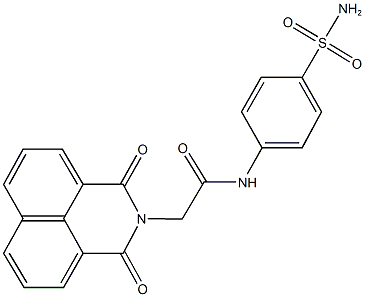 N-[4-(aminosulfonyl)phenyl]-2-(1,3-dioxo-1H-benzo[de]isoquinolin-2(3H)-yl)acetamide