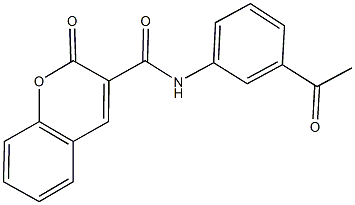N-(3-acetylphenyl)-2-oxo-2H-chromene-3-carboxamide
