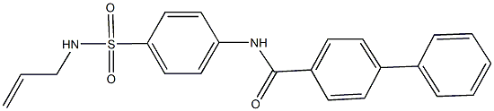 N-{4-[(allylamino)sulfonyl]phenyl}[1,1'-biphenyl]-4-carboxamide