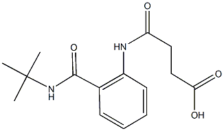 4-{2-[(tert-butylamino)carbonyl]anilino}-4-oxobutanoic acid