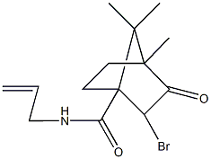 N-allyl-2-bromo-4,7,7-trimethyl-3-oxobicyclo[2.2.1]heptane-1-carboxamide