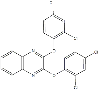 2,3-bis(2,4-dichlorophenoxy)quinoxaline