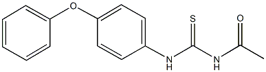 N-acetyl-N'-(4-phenoxyphenyl)thiourea
