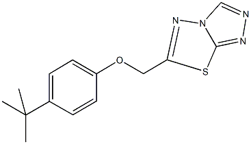 4-tert-butylphenyl [1,2,4]triazolo[3,4-b][1,3,4]thiadiazol-6-ylmethyl ether