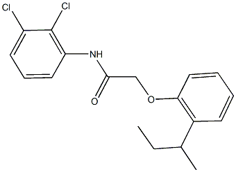 2-(2-sec-butylphenoxy)-N-(2,3-dichlorophenyl)acetamide