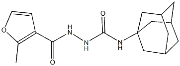 N-(1-adamantyl)-2-(2-methyl-3-furoyl)hydrazinecarboxamide