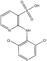 2-(2,6-dichloroanilino)-3-pyridinesulfonic acid
