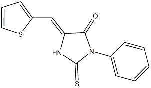 3-phenyl-5-(2-thienylmethylene)-2-thioxo-4-imidazolidinone