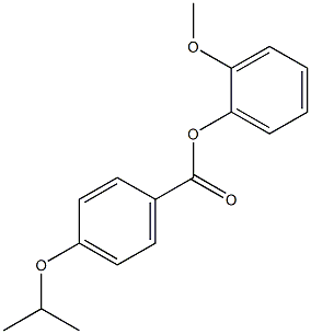 2-methoxyphenyl 4-isopropoxybenzoate