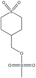 (1,1-DIOXO-1Λ-THIAN-4-YL)METHYLMETHANESULFONATE, 1010836-46-0, 结构式