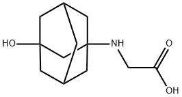 N-acetic acid-1-aMino-3-adaMantanol Struktur