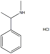 Benzenemethanamine, N,.alpha.-dimethyl-, hydrochloride (1:1) Struktur