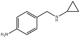 4-氨在-N-环丙基苯甲胺 结构式