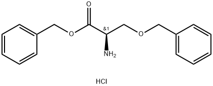 O-苄基-D-丝氨酸苄酯盐酸盐, 1279028-21-5, 结构式