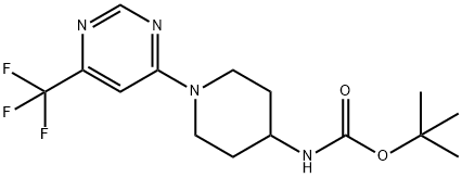 tert-Butyl N-1-[6-(trifluoromethyl)pyrimidin-4-yl]piperidin-4-ylcarbamate price.