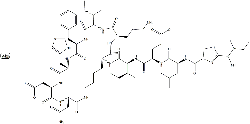 亜鉛バシトラシン 化学構造式
