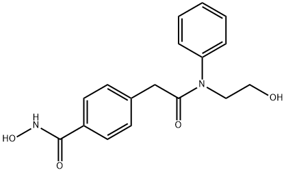 N-ヒドロキシ-4-{[(2-ヒドロキシエチル)(フェニル)カルバモイル]メチル}ベンズアミド