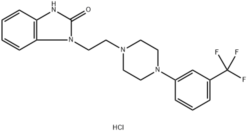氟班色林盐酸盐, 147359-76-0, 结构式