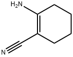 2-氨基-1-环己烯甲腈, 15595-71-8, 结构式