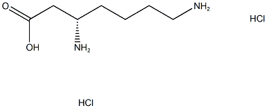 H-b-HoLys-OH·2HCl Structure