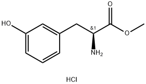 L-3-羟基苯丙氨酸甲酯盐酸盐, 34260-72-5, 结构式