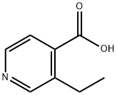 4-Pyridinecarboxylicacid,3-ethyl-(9CI) Struktur