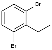 1,3-二溴-2-乙基苯 结构式