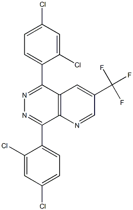 5,8-bis(2,4-dichlorophenyl)-3-(trifluoromethyl)pyrido[2,3-d]pyridazine
