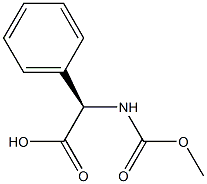 MOC-D-苯甘胺酸, 50890-96-5, 结构式