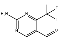 2-AMino-4-(trifluoroMethyl)pyriMidine-5-carbaldehyde Structure