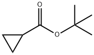环丙甲酸叔丁酯 结构式