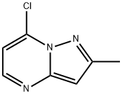 7-CHLORO-2-METHYLPYRAZOLO[1,5-A]PYRIMIDINE Structure