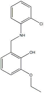 2-{[(2-chlorophenyl)amino]methyl}-6-ethoxyphenol