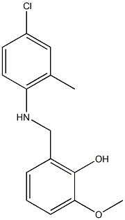 2-{[(4-chloro-2-methylphenyl)amino]methyl}-6-methoxyphenol