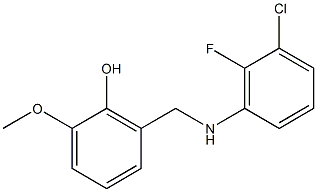 2-{[(3-chloro-2-fluorophenyl)amino]methyl}-6-methoxyphenol