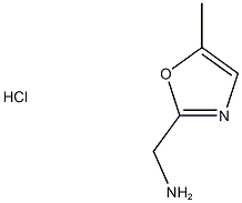 (5-methyl-1,3-oxazol-2-yl)methanamine hcl Structure